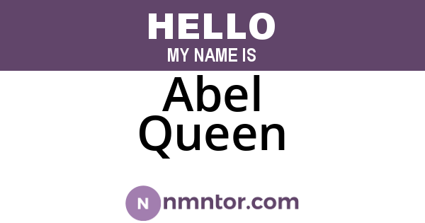 Abel Queen