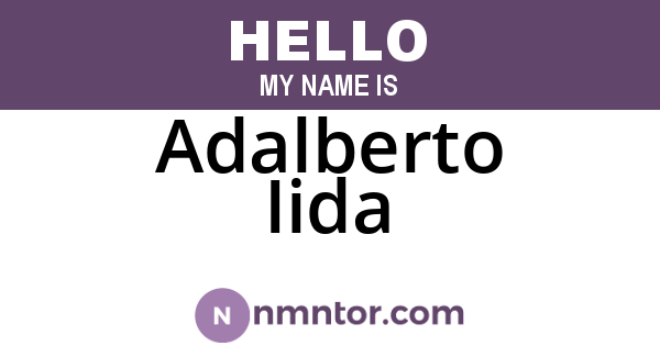Adalberto Iida