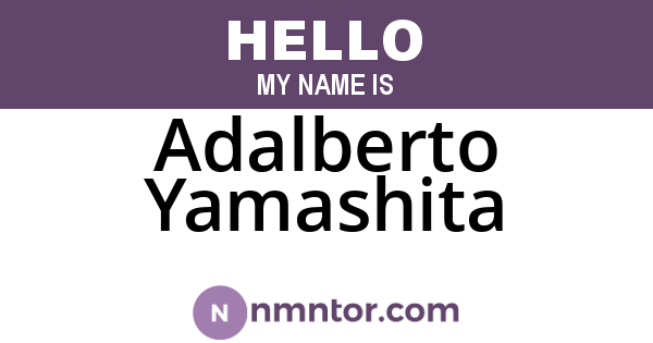 Adalberto Yamashita