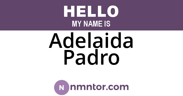 Adelaida Padro