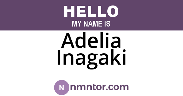Adelia Inagaki