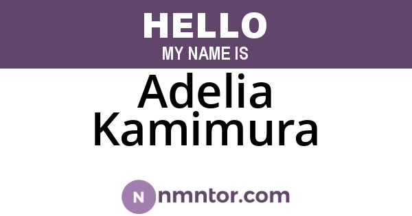 Adelia Kamimura