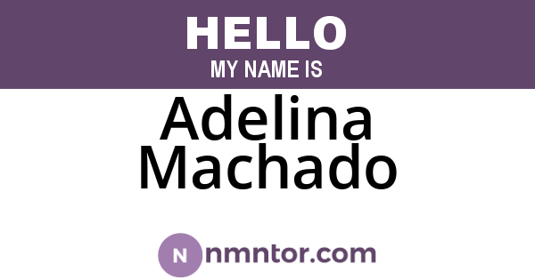 Adelina Machado