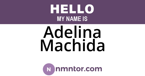 Adelina Machida