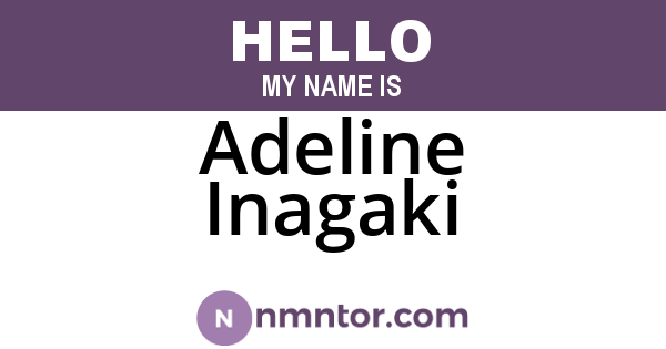 Adeline Inagaki
