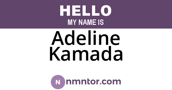 Adeline Kamada
