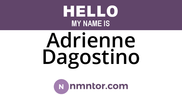 Adrienne Dagostino