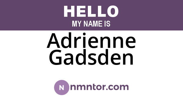 Adrienne Gadsden