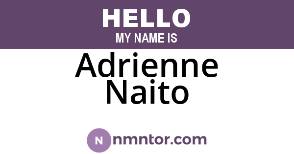 Adrienne Naito