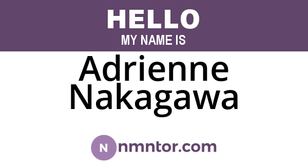 Adrienne Nakagawa