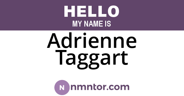 Adrienne Taggart