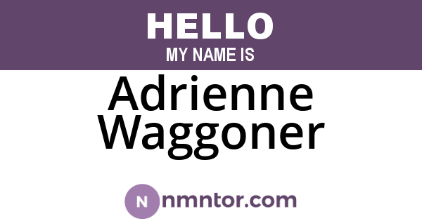 Adrienne Waggoner