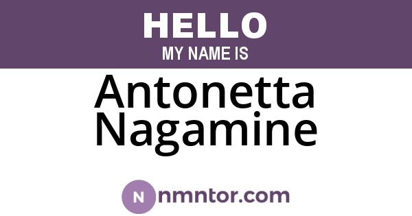 Antonetta Nagamine