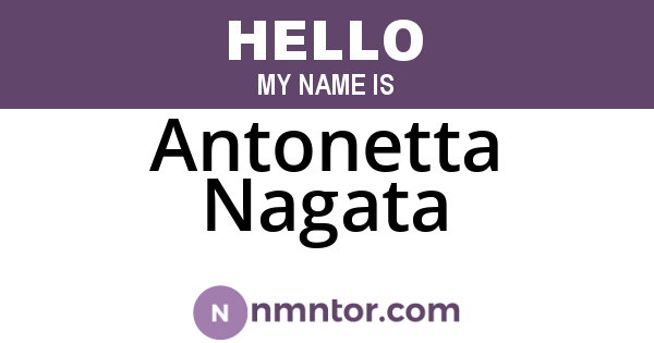Antonetta Nagata