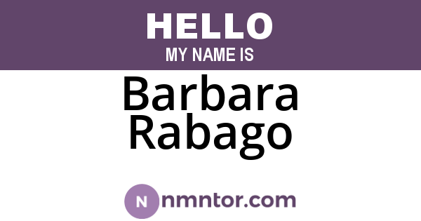 Barbara Rabago