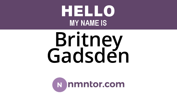 Britney Gadsden