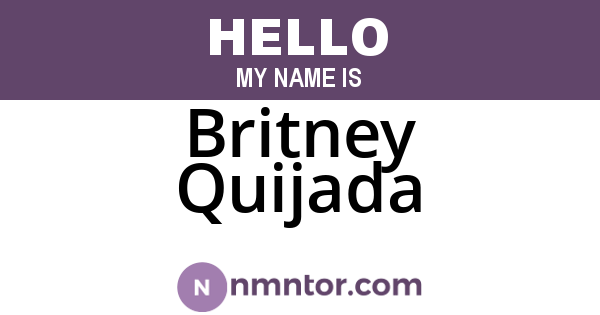 Britney Quijada