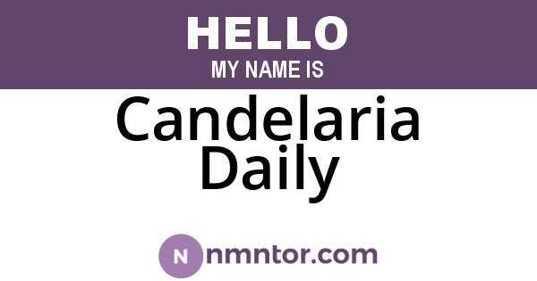Candelaria Daily