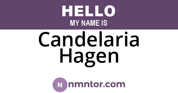 Candelaria Hagen