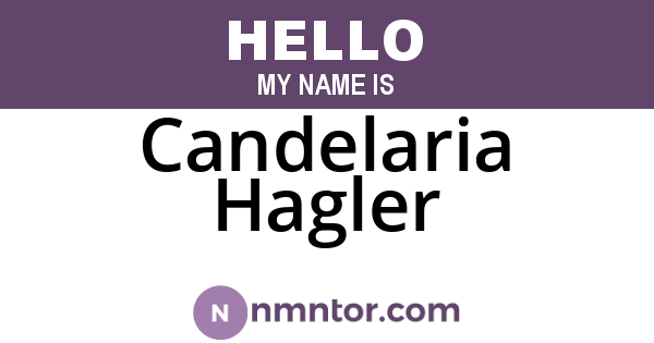 Candelaria Hagler