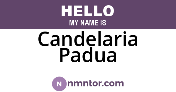 Candelaria Padua