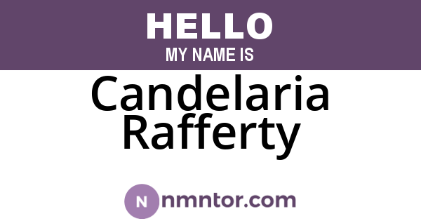 Candelaria Rafferty