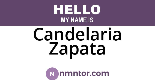 Candelaria Zapata