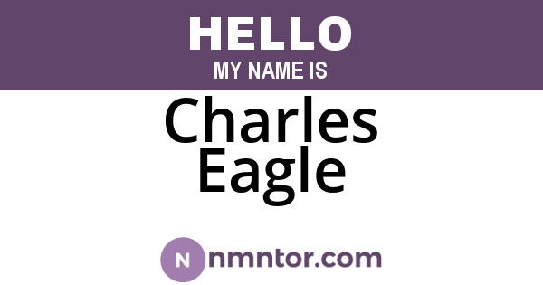 Charles Eagle