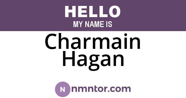 Charmain Hagan