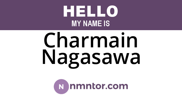 Charmain Nagasawa