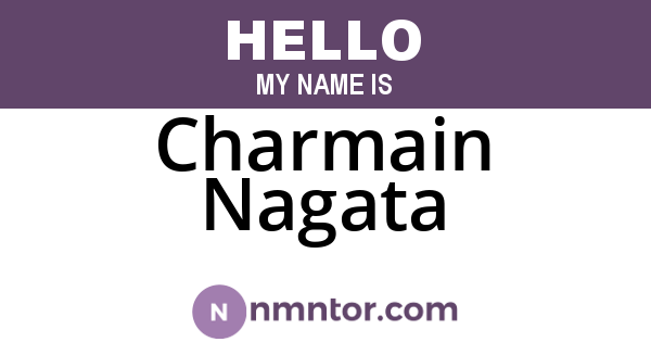 Charmain Nagata