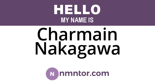 Charmain Nakagawa