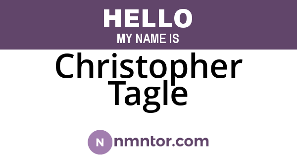 Christopher Tagle