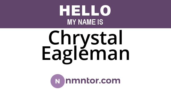 Chrystal Eagleman