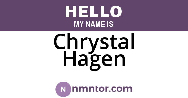 Chrystal Hagen