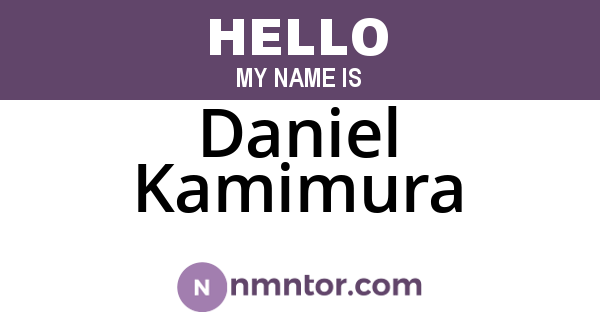 Daniel Kamimura