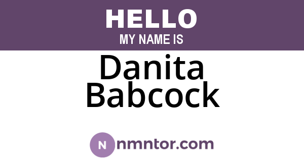 Danita Babcock