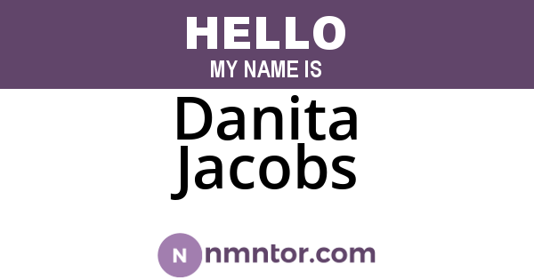 Danita Jacobs
