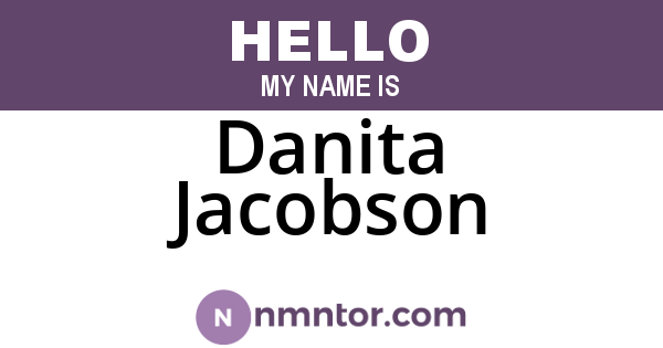 Danita Jacobson
