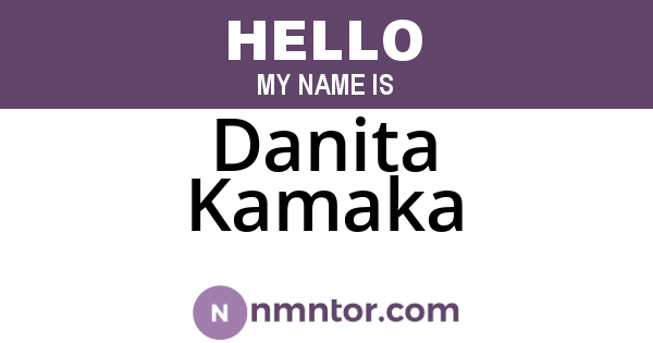 Danita Kamaka