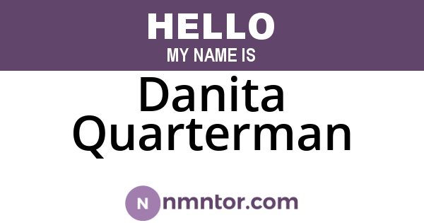Danita Quarterman