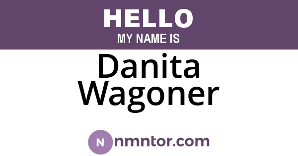Danita Wagoner
