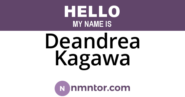 Deandrea Kagawa