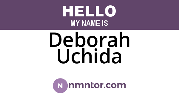 Deborah Uchida