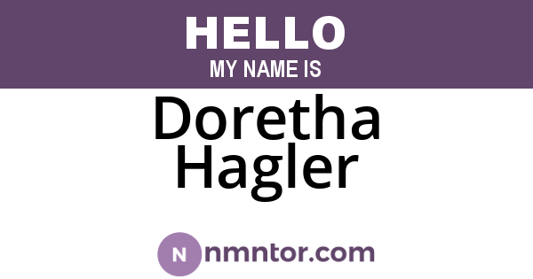 Doretha Hagler