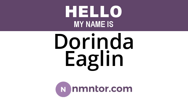 Dorinda Eaglin