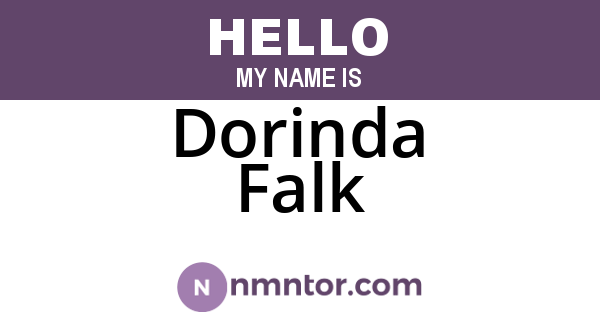 Dorinda Falk
