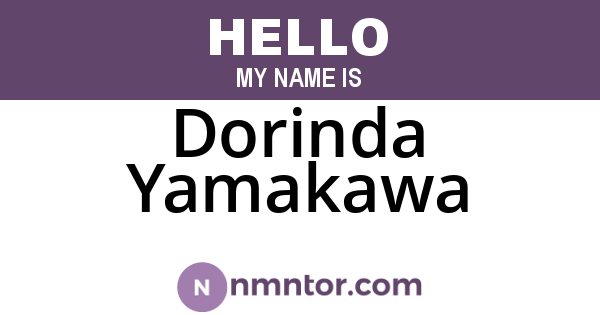 Dorinda Yamakawa