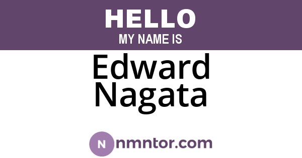 Edward Nagata