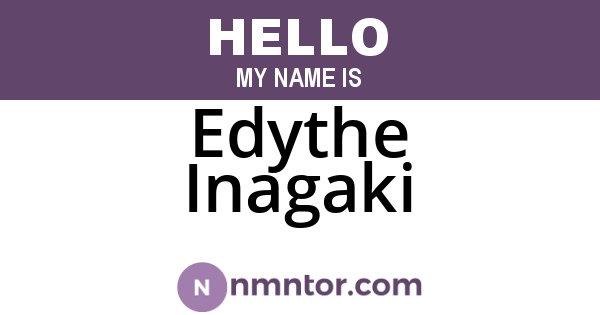 Edythe Inagaki